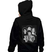 Load image into Gallery viewer, Shirts Pullover Hoodies, Unisex / Small / Black Bohemian Polka