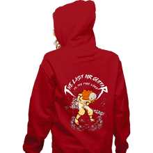 Load image into Gallery viewer, Daily_Deal_Shirts Zippered Hoodies, Unisex / Small / Red The Last Air Guitar