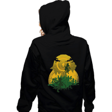 Load image into Gallery viewer, Shirts Zippered Hoodies, Unisex / Small / Black The Battle At The Tree Of Life