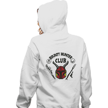 Load image into Gallery viewer, Daily_Deal_Shirts Zippered Hoodies, Unisex / Small / White Bounty Hunter Club