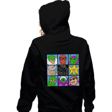 Load image into Gallery viewer, Shirts Zippered Hoodies, Unisex / Small / Black The 60s Bunch