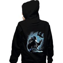 Load image into Gallery viewer, Shirts Zippered Hoodies, Unisex / Small / Black Bow To Me
