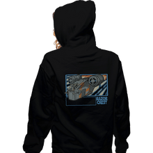 Load image into Gallery viewer, Shirts Zippered Hoodies, Unisex / Small / Black Bounty Crest