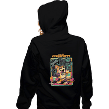 Load image into Gallery viewer, Shirts Pullover Hoodies, Unisex / Small / Black Corgypunk
