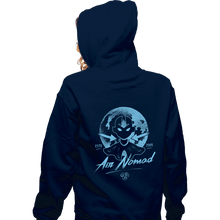 Load image into Gallery viewer, Shirts Zippered Hoodies, Unisex / Small / Navy Moonlight Air Nomad