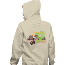 Load image into Gallery viewer, Daily_Deal_Shirts Zippered Hoodies, Unisex / Small / White Lonely Skunk