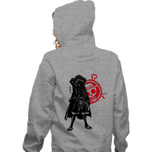 Load image into Gallery viewer, Shirts Zippered Hoodies, Unisex / Small / Sports Grey Crimson Yonko