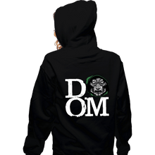 Load image into Gallery viewer, Shirts Zippered Hoodies, Unisex / Small / Black Love Doom