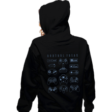 Load image into Gallery viewer, Secret_Shirts Zippered Hoodies, Unisex / Small / Black Con Freak