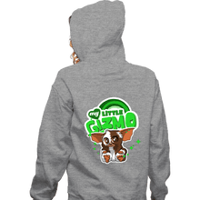Load image into Gallery viewer, Secret_Shirts Zippered Hoodies, Unisex / Small / Sports Grey My Little Gizmo