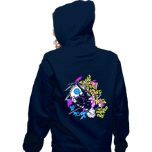 Load image into Gallery viewer, Daily_Deal_Shirts Zippered Hoodies, Unisex / Small / Navy Honored One
