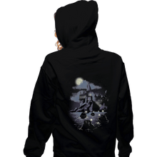 Load image into Gallery viewer, Shirts Zippered Hoodies, Unisex / Small / Black Magic Night
