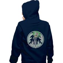 Load image into Gallery viewer, Shirts Zippered Hoodies, Unisex / Small / Navy Tide Goes Out