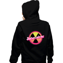 Load image into Gallery viewer, Daily_Deal_Shirts Zippered Hoodies, Unisex / Small / Black Barbenheimer Reactor