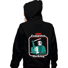 Load image into Gallery viewer, Shirts Zippered Hoodies, Unisex / Small / Black Hacking For Beginners