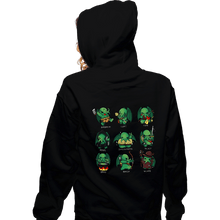 Load image into Gallery viewer, Shirts Zippered Hoodies, Unisex / Small / Black Cthulhu Roles