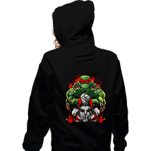 Load image into Gallery viewer, Daily_Deal_Shirts Zippered Hoodies, Unisex / Small / Black Angry Brother
