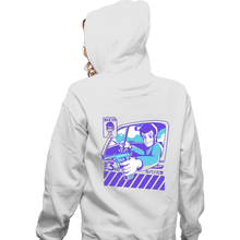 Load image into Gallery viewer, Shirts Zippered Hoodies, Unisex / Small / White Gentleman Thief