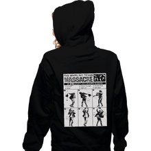 Load image into Gallery viewer, Shirts Zippered Hoodies, Unisex / Small / Black Texan Massacre Dance