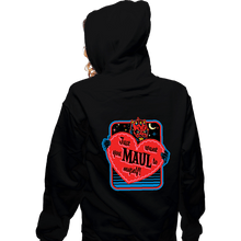 Load image into Gallery viewer, Daily_Deal_Shirts Zippered Hoodies, Unisex / Small / Black Maul Of My Heart