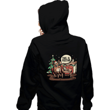 Load image into Gallery viewer, Daily_Deal_Shirts Zippered Hoodies, Unisex / Small / Black This Is Festive
