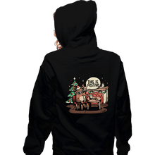 Load image into Gallery viewer, Daily_Deal_Shirts Zippered Hoodies, Unisex / Small / Black This Is Festive