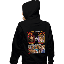 Load image into Gallery viewer, Daily_Deal_Shirts Zippered Hoodies, Unisex / Small / Black Robin Williams Fighter