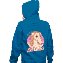 Load image into Gallery viewer, Daily_Deal_Shirts Zippered Hoodies, Unisex / Small / Royal Blue Barbiezoi