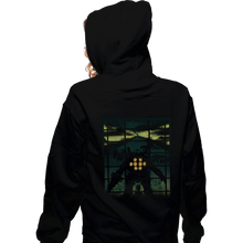 Load image into Gallery viewer, Secret_Shirts Zippered Hoodies, Unisex / Small / Black Bioshock