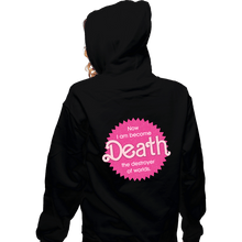 Load image into Gallery viewer, Daily_Deal_Shirts Zippered Hoodies, Unisex / Small / Black Pinkheimer