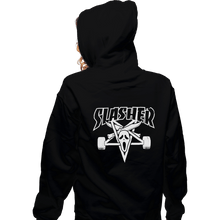 Load image into Gallery viewer, Shirts Zippered Hoodies, Unisex / Small / Black Slashers