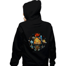 Load image into Gallery viewer, Secret_Shirts Zippered Hoodies, Unisex / Small / Black Dice System