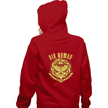 Load image into Gallery viewer, Shirts Zippered Hoodies, Unisex / Small / Red Air Is Peaceful