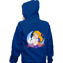 Load image into Gallery viewer, Secret_Shirts Zippered Hoodies, Unisex / Small / Royal Blue USA Sailor Moon