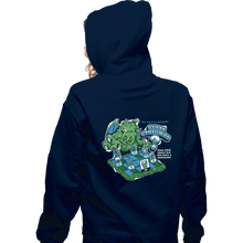 Load image into Gallery viewer, Secret_Shirts Zippered Hoodies, Unisex / Small / Navy Guess Cthulwho