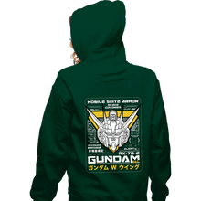 Load image into Gallery viewer, Secret_Shirts Zippered Hoodies, Unisex / Small / Irish Green G-Wing