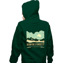 Load image into Gallery viewer, Daily_Deal_Shirts Zippered Hoodies, Unisex / Small / Irish Green Legendary Forest