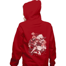 Load image into Gallery viewer, Shirts Zippered Hoodies, Unisex / Small / Red Hunter
