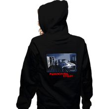 Load image into Gallery viewer, Secret_Shirts Zippered Hoodies, Unisex / Small / Black Paranomal Friday