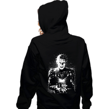 Load image into Gallery viewer, Daily_Deal_Shirts Zippered Hoodies, Unisex / Small / Black Hell Splatter