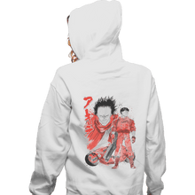 Load image into Gallery viewer, Shirts Pullover Hoodies, Unisex / Small / White Kaneda And Tetsuo Sumi-e