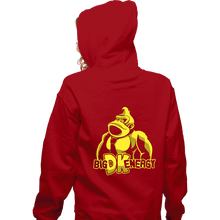 Load image into Gallery viewer, Daily_Deal_Shirts Zippered Hoodies, Unisex / Small / Red Big DK Energy