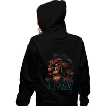 Load image into Gallery viewer, Shirts Zippered Hoodies, Unisex / Small / Black The Uncrowned King
