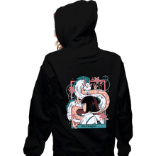 Load image into Gallery viewer, Daily_Deal_Shirts Zippered Hoodies, Unisex / Small / Black The Dragon