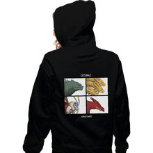 Load image into Gallery viewer, Shirts Zippered Hoodies, Unisex / Small / Black Gojiraz