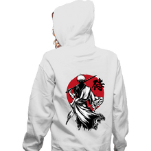 Load image into Gallery viewer, Daily_Deal_Shirts Zippered Hoodies, Unisex / Small / White Gintoki Sumi-e