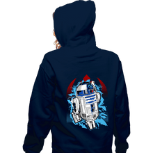 Load image into Gallery viewer, Shirts Zippered Hoodies, Unisex / Small / Navy R2 Tags