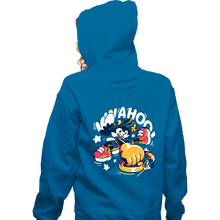 Load image into Gallery viewer, Secret_Shirts Zippered Hoodies, Unisex / Small / Royal Blue Wahoo!