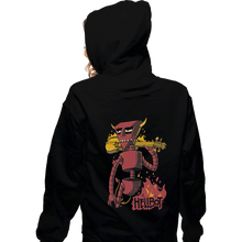 Load image into Gallery viewer, Shirts Zippered Hoodies, Unisex / Small / Black Hellbot