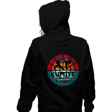 Load image into Gallery viewer, Secret_Shirts Zippered Hoodies, Unisex / Small / Black Kumite Tournament
